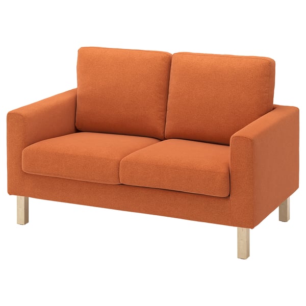 SALTSJÖBADEN Compact 2-seat sofa, Tonerud red-brown