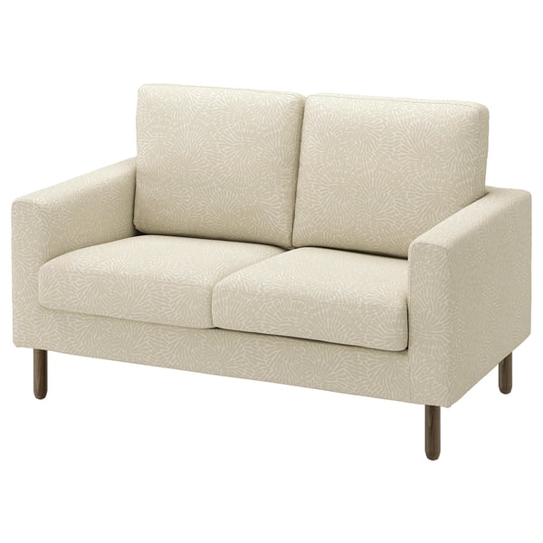SALTSJÖBADEN Compact 2-seat sofa, Vittangi light beige/white