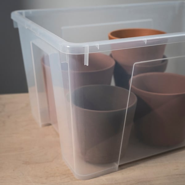 SAMLA Box, transparent, 56x39x28 cm/45 l