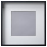 SANNAHED Frame, black, 50x50 cm