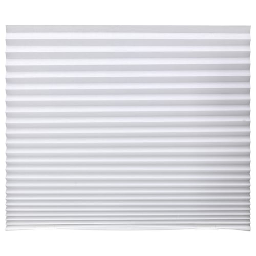 SCHOTTIS Pleated blind, white, 90x190 cm