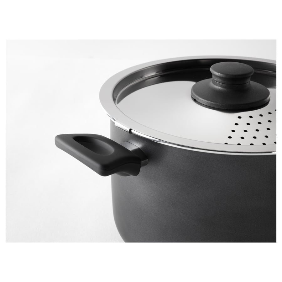 SKÄNKA 6piece cookware set grey IKEA