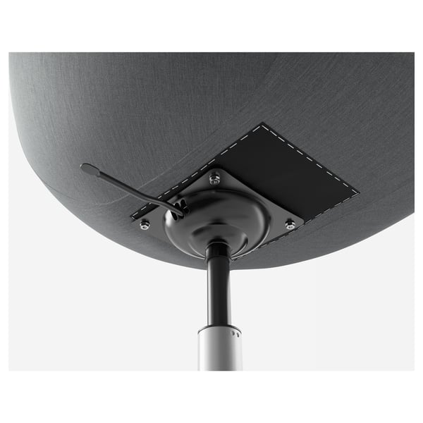 SKRUVSTA Swivel chair - Vissle grey - IKEA