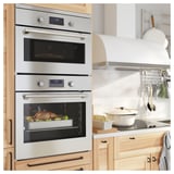 SMAKSAK Microwave combi with forced air, stainless steel