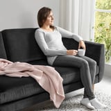 SMEDSTORP 3-seat sofa, Djuparp/dark grey birch