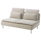SÖDERHAMN Compact 3-seat section, Fridtuna light beige