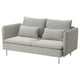 SÖDERHAMN Compact 3-seat sofa, Viarp beige/brown