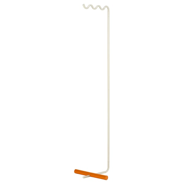 SOLVINDEN Lamp stand, orange/beige