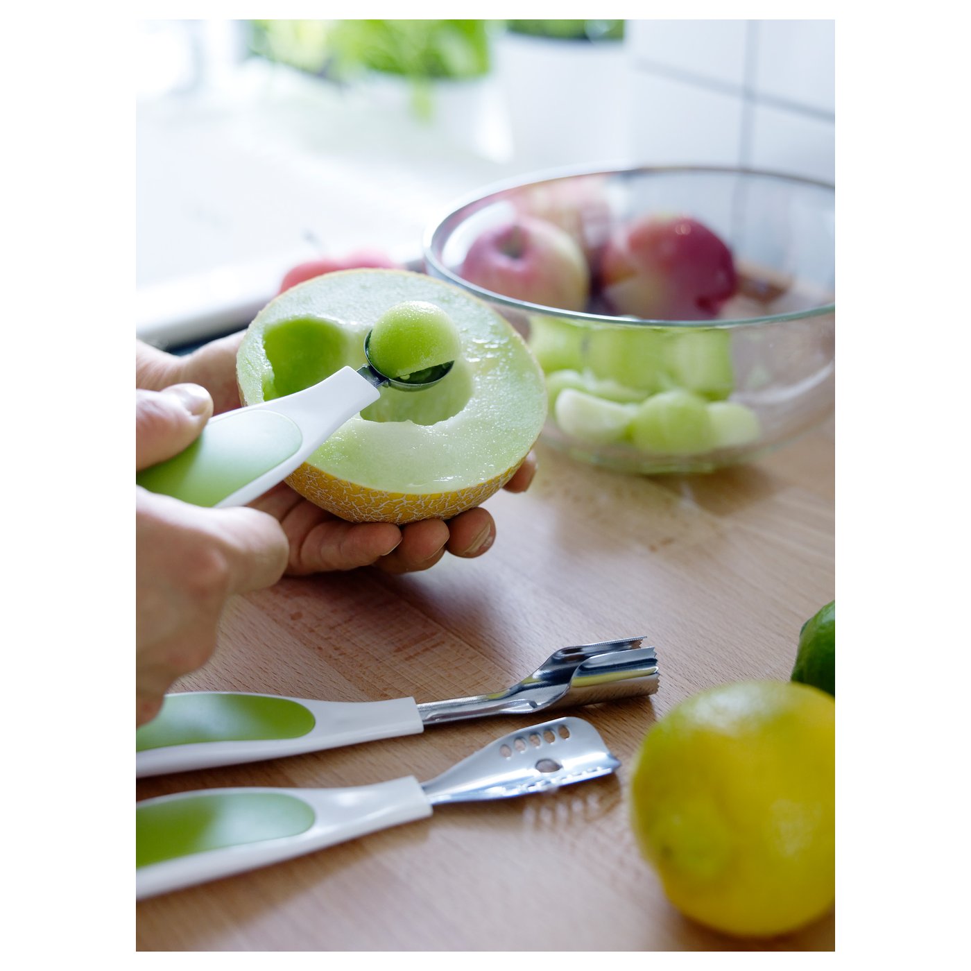 SPRITTA Fruit garnishing set, green IKEA
