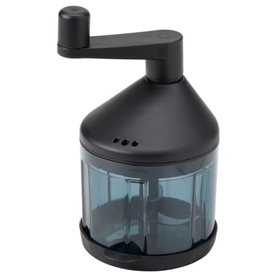 STENSNULTRA Vegetable chopper, black grey-turquoise/transparent