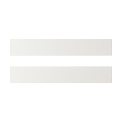 STENSUND Drawer front, white, 60x10 cm