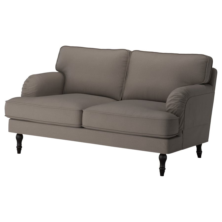 STOCKSUND Cover for 2seat sofa, Nolhaga greybeige IKEA