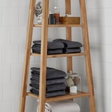 STOREDAMM Shelving unit, acacia, 60x141 cm