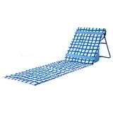STRANDÖN Sun lounger, blue/white