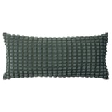 SVARTPOPPEL Cushion, grey-green, 30x65 cm