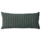SVARTPOPPEL Cushion, grey-green, 30x65 cm