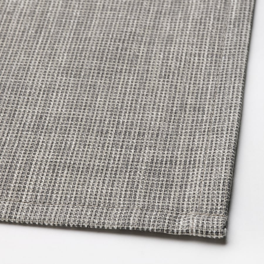 SVARTSENAP tablecloth, grey, 145x240 cm IKEA