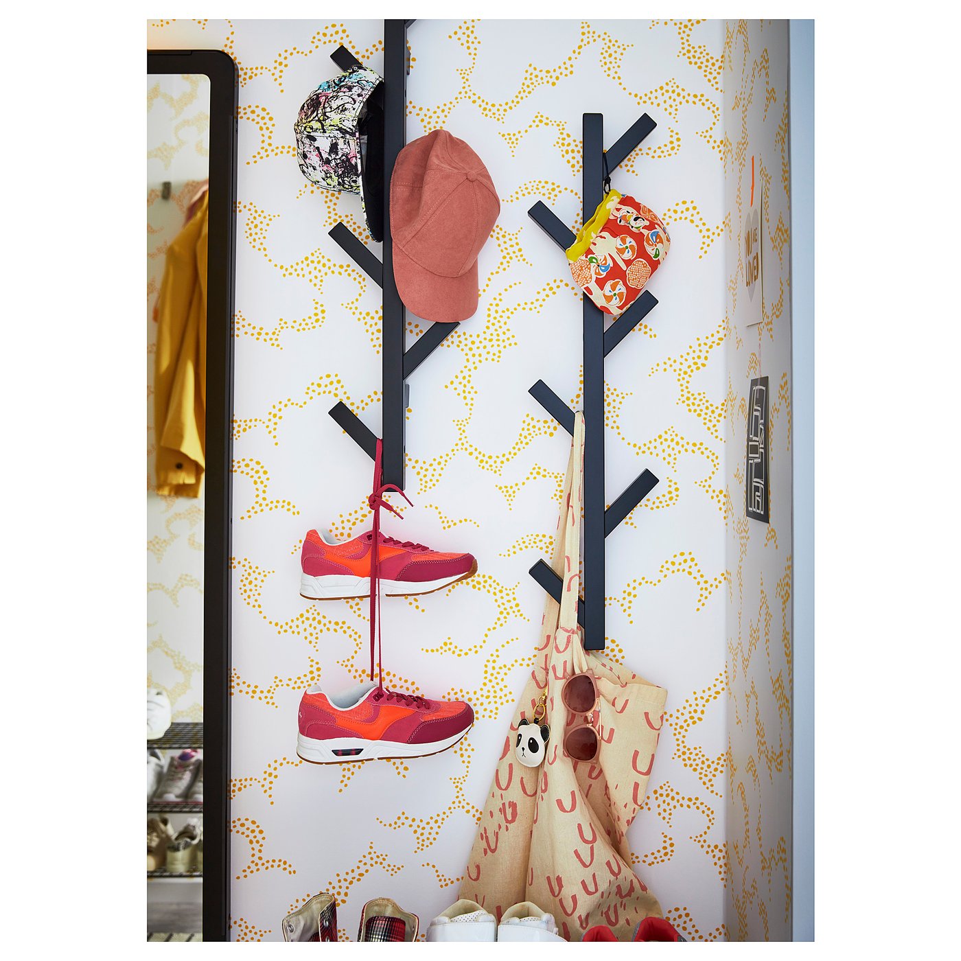 TJUSIG Hanger, black, 78 cm IKEA