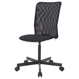 TOBERGET Swivel chair, Vissle black