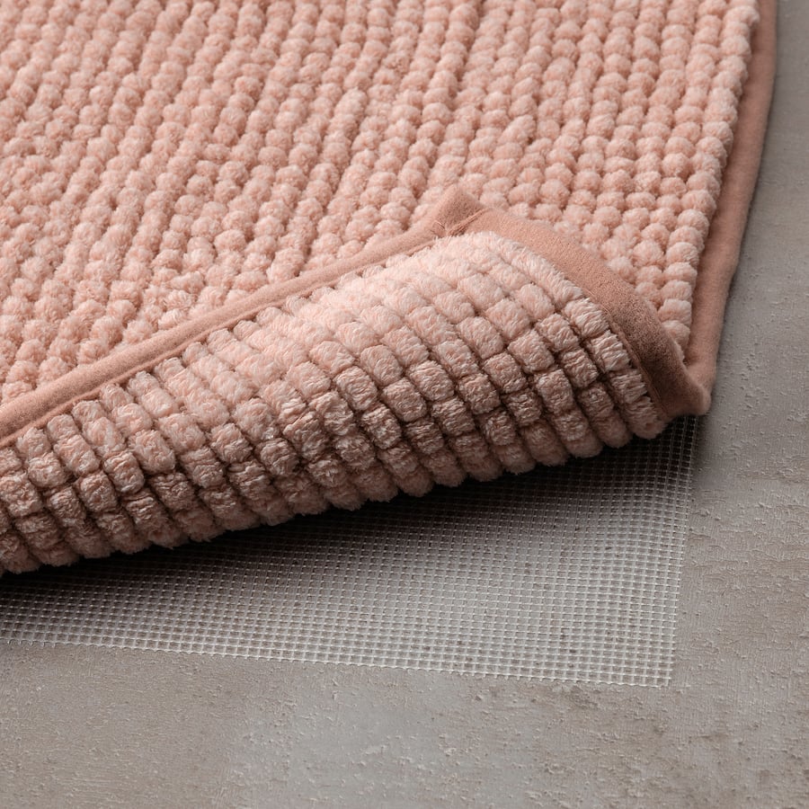 TOFTBO bath mat, light pink, 40x60 cm IKEA