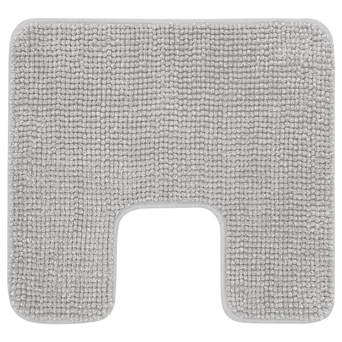 TOFTBO pedestal mat, greywhite mélange, 55x60 cm IKEA