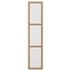 TONSTAD Door, oak/veneer glass, 50x229 cm