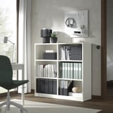 TONSTAD Shelving unit, off-white, 120x37x116 cm