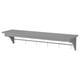 TORNVIKEN Wall shelf, grey, 120 cm