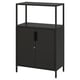 Option: TROTTEN Cabinet with doors, anthracite, 70x35x110 cm
