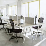 TROTTEN Desk, white, 140x80 cm