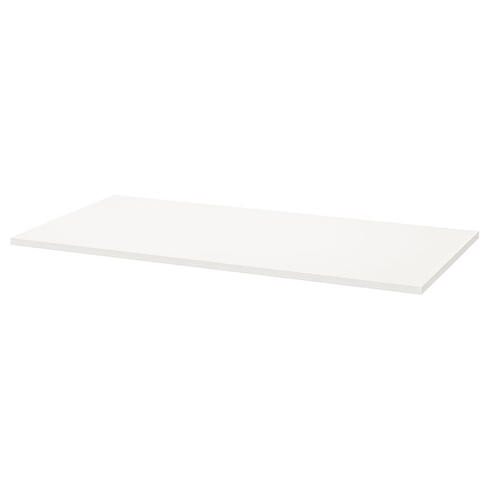 TROTTEN table top, white, 120x60 cm IKEA
