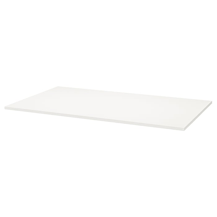 TROTTEN table top, white, 140x80 cm IKEA