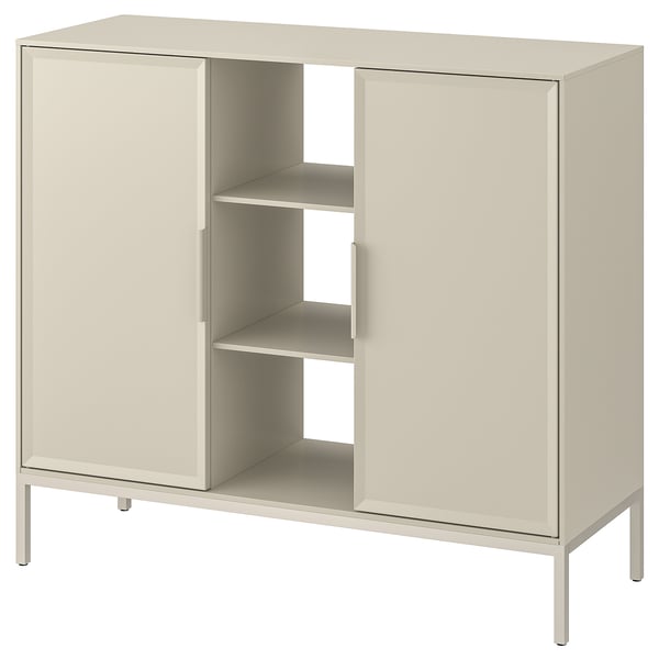 TULLSTORP Cabinet, beige, 99x35x89 cm