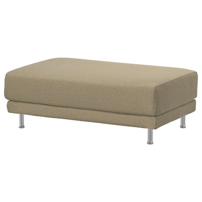UPPÅKRA Footstool, Johanneshov brown-beige
