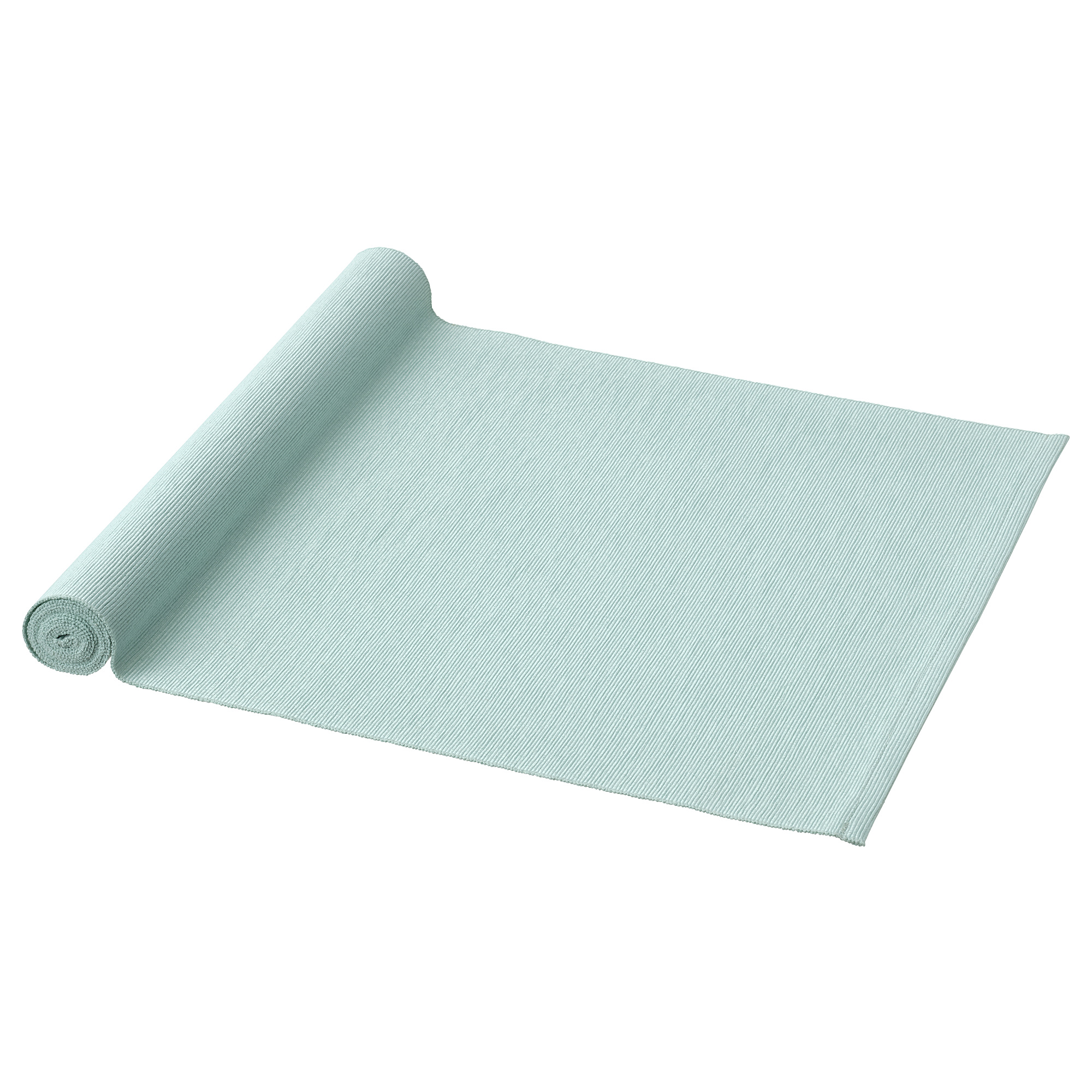 UTBYTT Tablerunner, light turquoise, 35x130 cm IKEA
