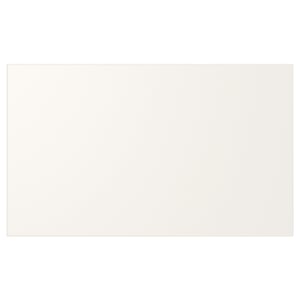 UTRUSTA drawer unit in white, made of acrylic paint-coated fibreboard, offering organised storage with a smooth, clean design.
