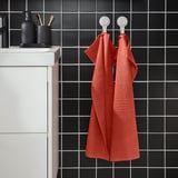 VÅGSJÖN Hand towel, orange-red, 40x70 cm