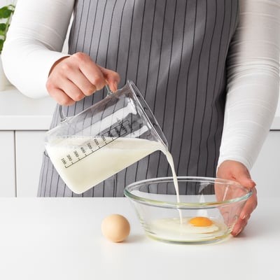 VARDAGEN Measuring jug, glass, 1.0 l