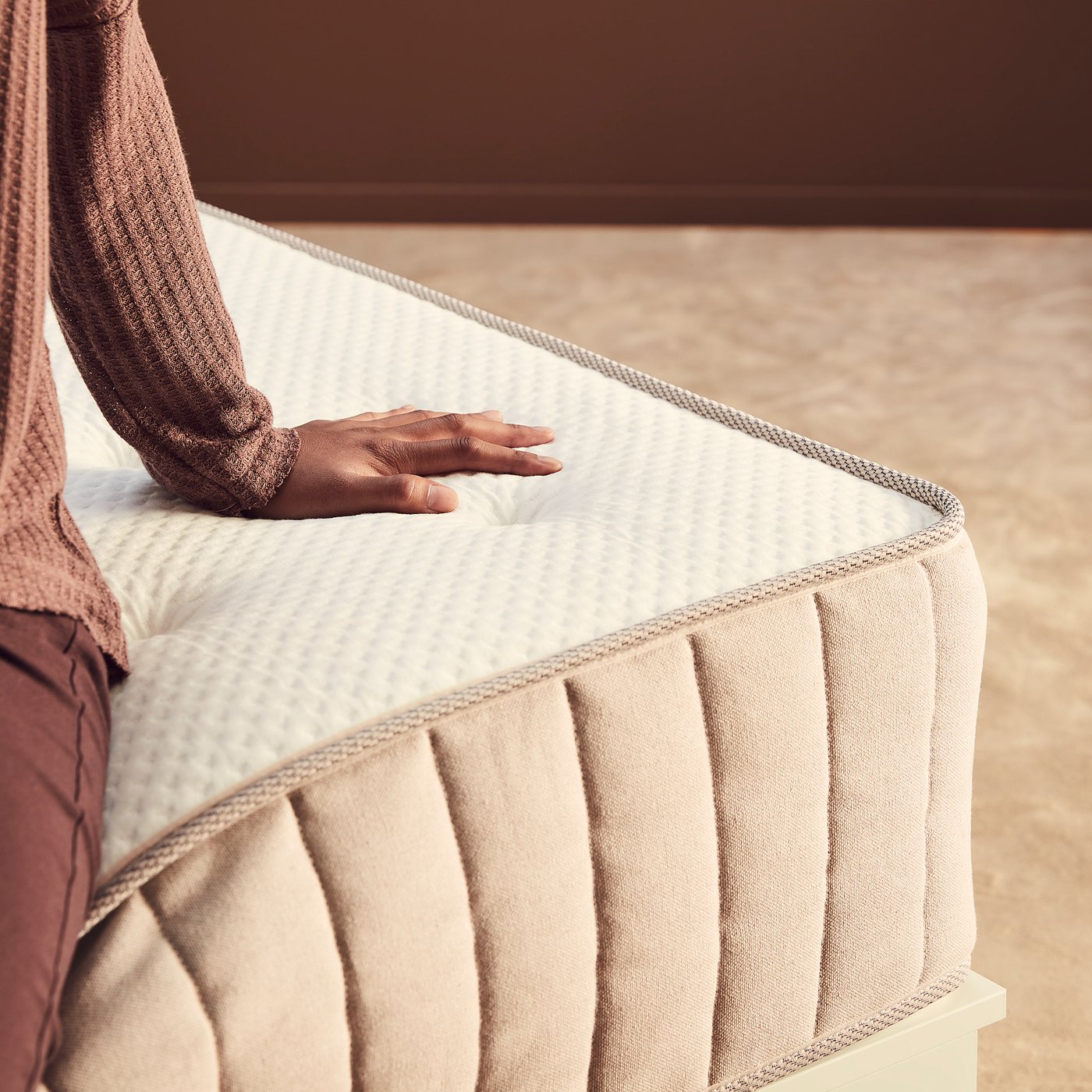 VATNESTROM pocket sprung mattress, firm/natural, 180x200 cm — picture 8