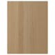 Option: VEDHAMN Cover panel, oak, 62x80 cm