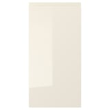 VOXTORP Door, high-gloss light beige, 30x60 cm