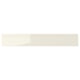 VOXTORP Drawer front, high-gloss light beige, 60x10 cm