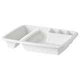 VRAKFISK Dish drainer, white