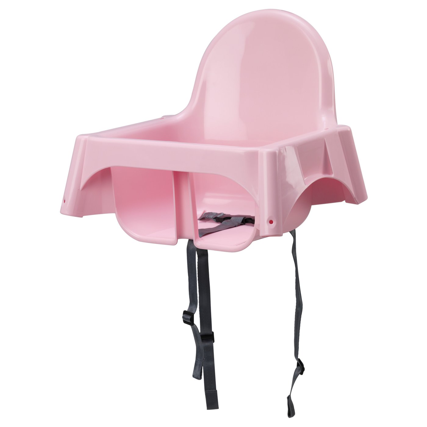ANTILOP อันติลูป ที่นั่งของเก้าอี้สูง, ชมพู - IKEA