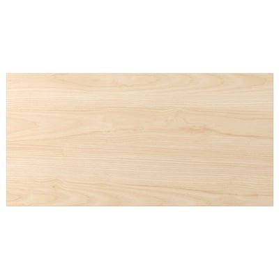 ASKERSUND อัสเคอร์ชุนด์ หน้าลิ้นชัก, ลายไลท์แอช, 80x40 ซม.