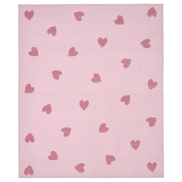 BARNDRÖM บอร์นดรัม พรม, ชมพู, 133x160 ซม.