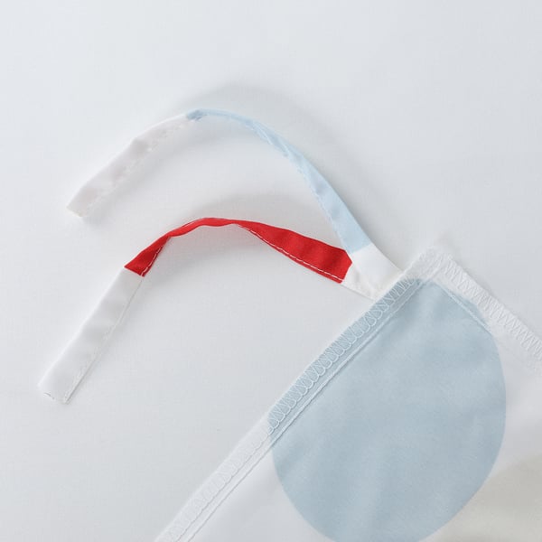 BRUKSVARA บรุคส์วอร่า ชุดเครื่องนอน 4 ชิ้น, หลากสี/ลายจุด, 200x200 ซม.