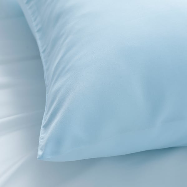 BRUKSVARA บรุคส์วอร่า ปลอกหมอน, น้ำเงิน, 50x80 ซม.