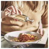 CITRONHAJ ซิทรูนฮัจ ขวดใส่น้ำมัน/น้ำส้มสายชู, แก้วใส/สเตนเลส, 16 ซม.