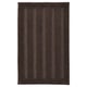 EMTEN เอ็มเท็น พรมเช็ดเท้า, น้ำตาลเข้ม, 40x60 ซม.